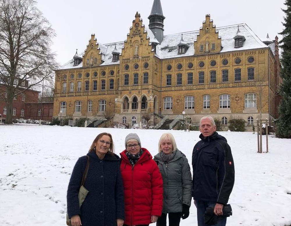 Eva-Maria Eggert und Wilhelm Wesselmann zu Besuch in Marsberg.